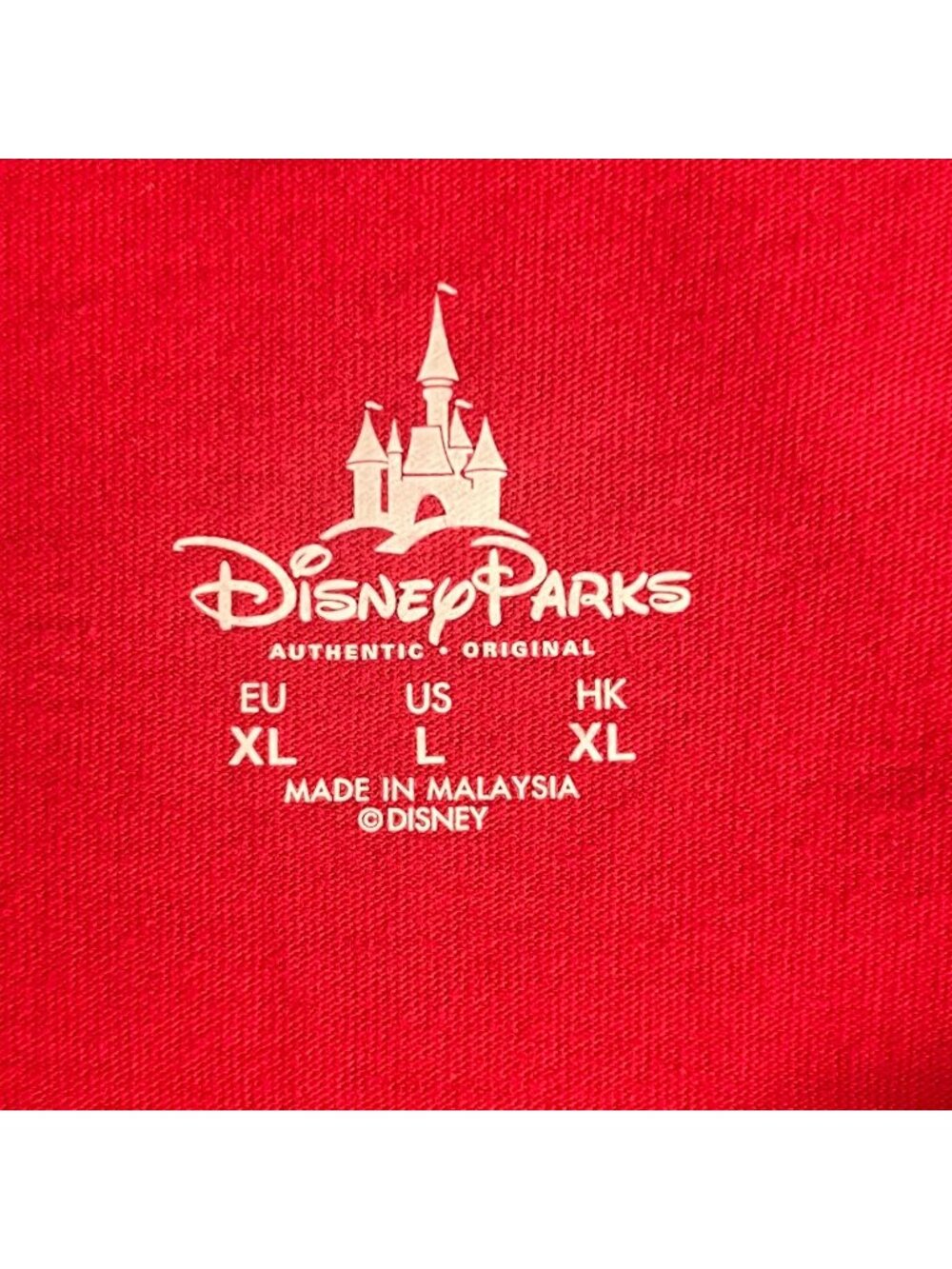 Walt Disney World Minnie Mouse Tshirt Large Red Disney Park Exclusive - Picture 6 of 8